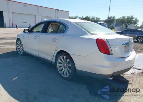 2010 Lincoln Mks z USA, uszkodzony, nr VIN 1LNHL9DR3AG608798